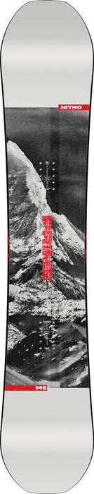 Nitro Prime Raw Men's Snowboard 149 cm + Nitro Rambler Bindings and Bag New 2026