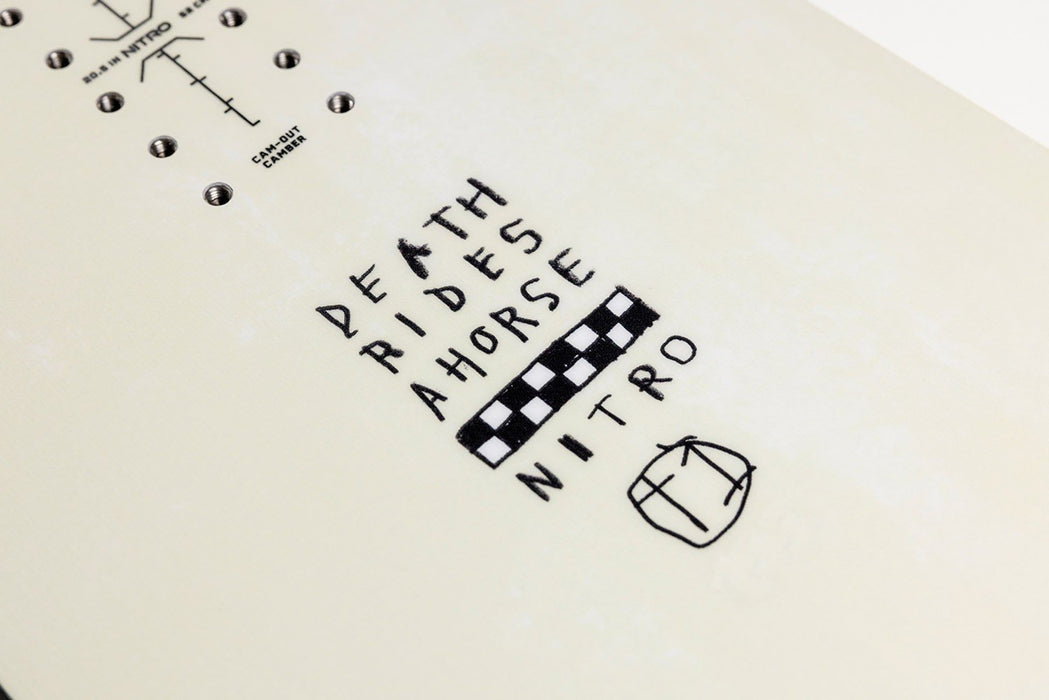 Nitro T1 Men's Snowboard 155 cm Park Camber-Out Twin New 2026