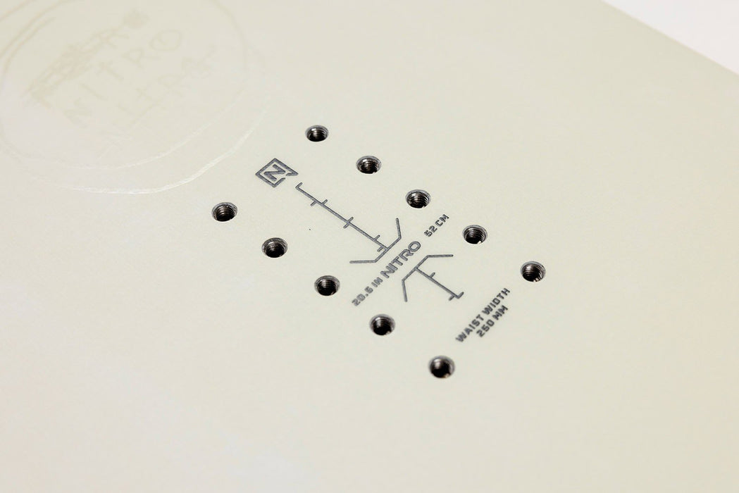 Nitro T1 Men's Snowboard 149 cm Park Camber-Out Twin New 2026