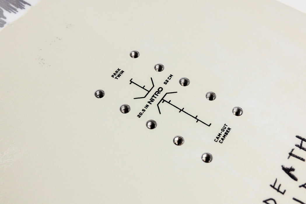 Nitro T1 Men's Snowboard 152 cm Park Camber-Out Twin New 2026