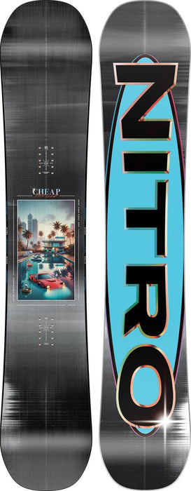 Nitro Cheap Thrills Men's Snowboard 155 cm Park Twin New 2026