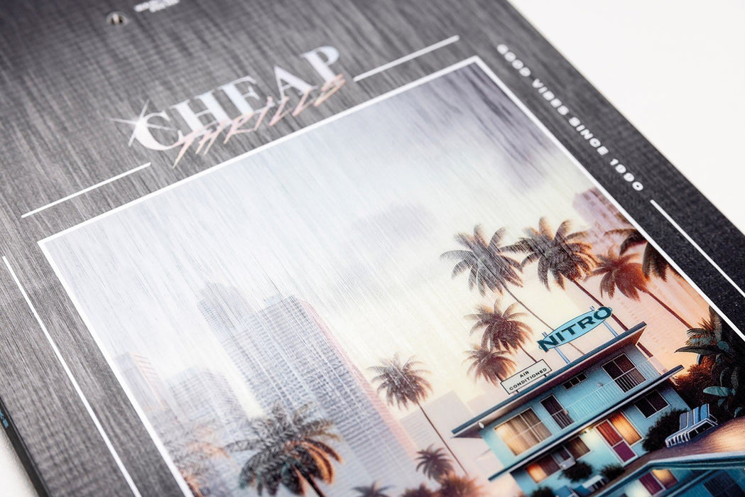 Nitro Cheap Thrills Men's Snowboard 155 cm Park Twin New 2026