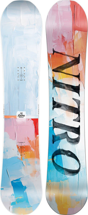 Nitro Lectra Abstract Women's Snowboard 138 cm with Talent Bindings New 2027