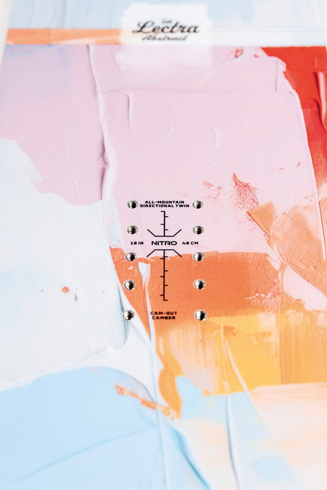 Nitro Lectra Abstract Women's Snowboard 149 cm All Mountain New 2026