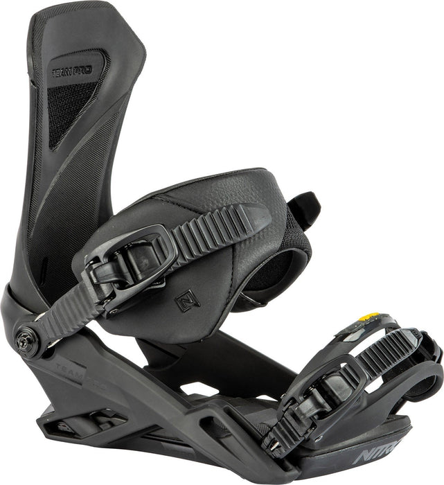 Nitro Team Pro Snowboard Bindings Large (US Men's 11-14) Ultra Black New 2024