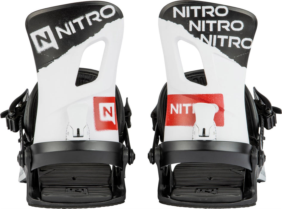 Nitro Rambler Snowboard Bindings Men's Large (US 11-14) Raw New 2024