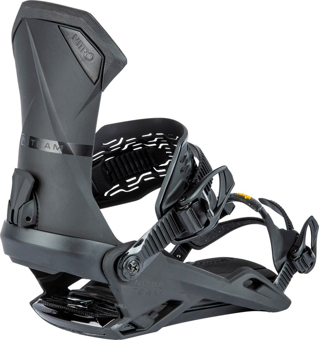 Nitro Team Snowboard Bindings Large (US Men's 11-14) Black New 2025