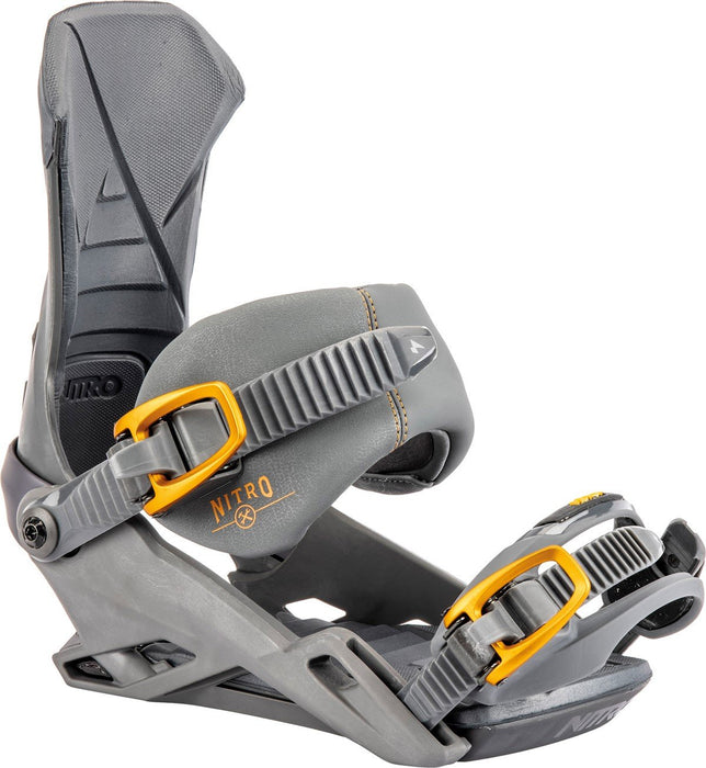 Nitro Team Snowboard Bindings Large (US Men's 11-14) Factory Craft Series New