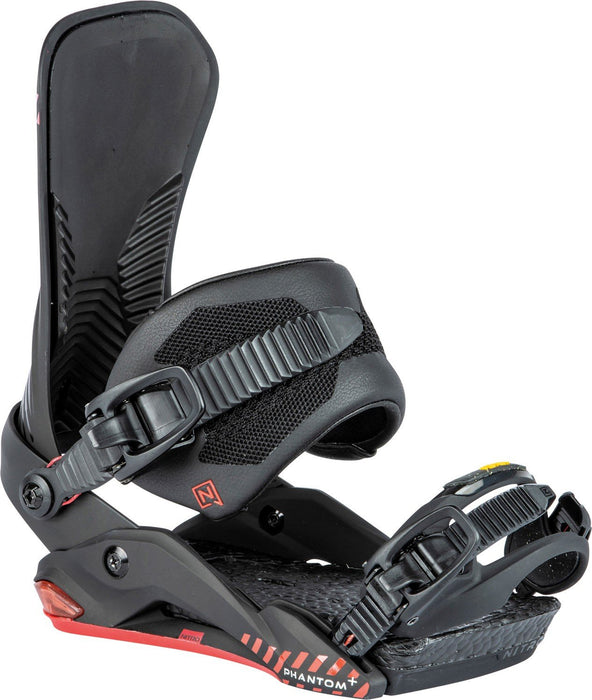 Nitro Phantom+ Snowboard Bindings Men's Large (US 11 - 14) Ultra Black New 2025