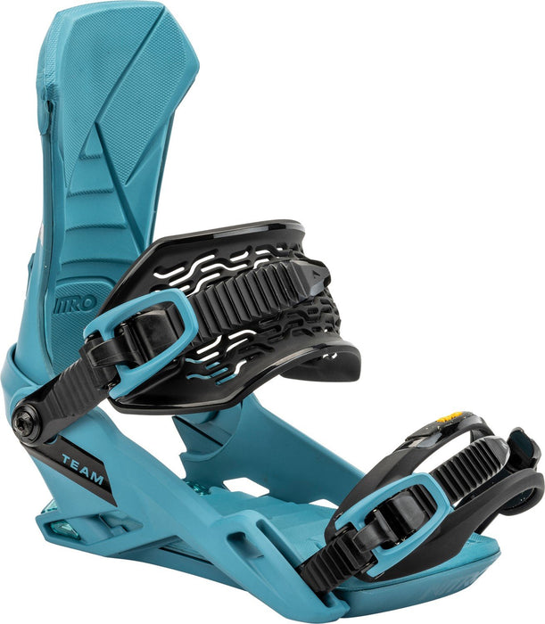 Nitro Team Snowboard Bindings Medium (US Men's 7-10.5) Turquoise New 2025