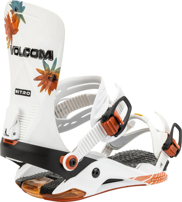 Nitro Phantom Snowboard Bindings Men's Large (US 11-14) X Volcom New 2025