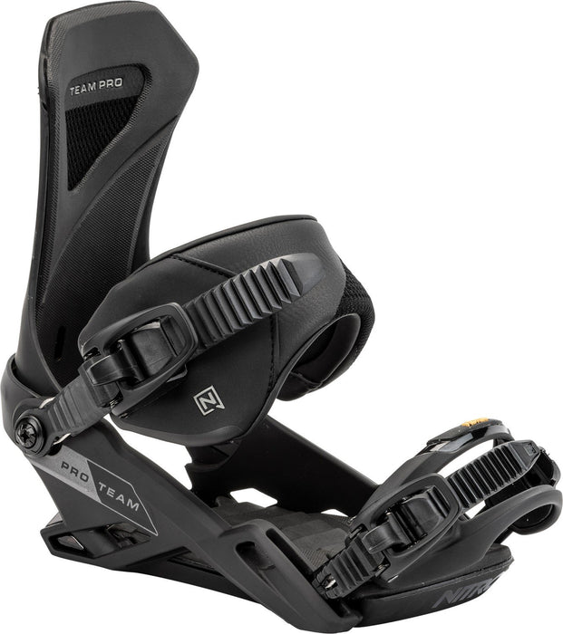 Nitro Team Pro Snowboard Bindings Medium (US Men's 7-10.5) Ultra Black New 2025