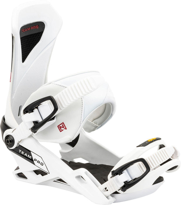 Nitro Team Pro Snowboard Bindings Medium (US Men's 7-10.5) White New 2025