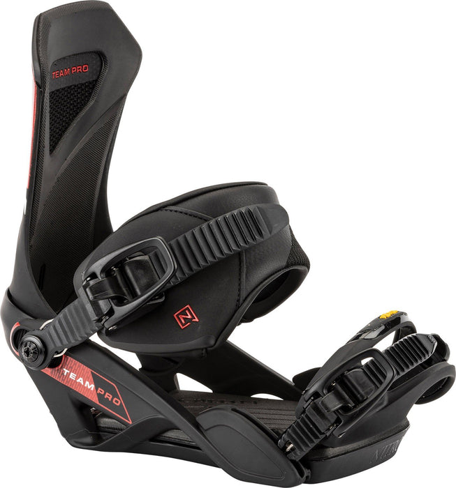 Nitro Team Pro Snowboard Bindings Large (US Men's 11-14) Black Red New 2026
