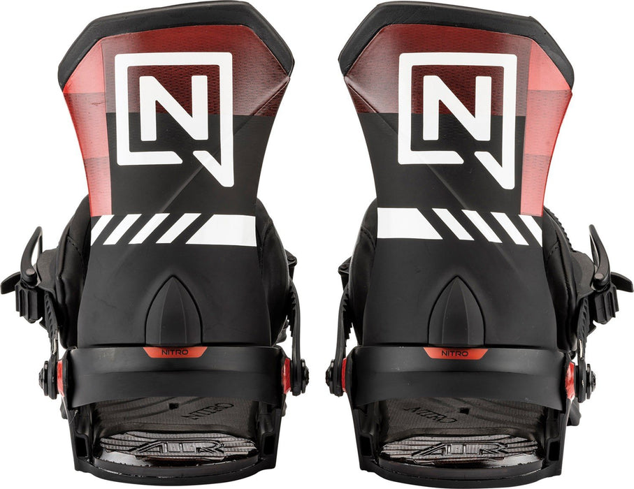 Nitro Team Pro Snowboard Bindings Large (US Men's 11-14) Black Red New 2026