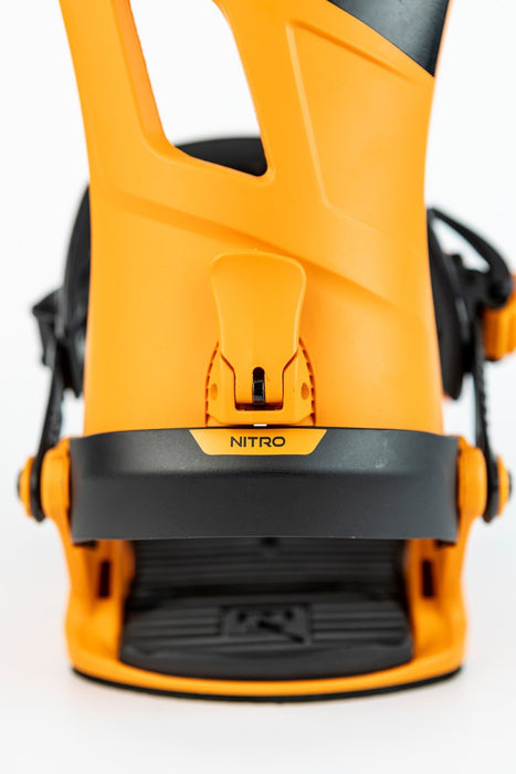 Nitro Rambler Snowboard Bindings Men's Large (US 11-14) Orange New 2025