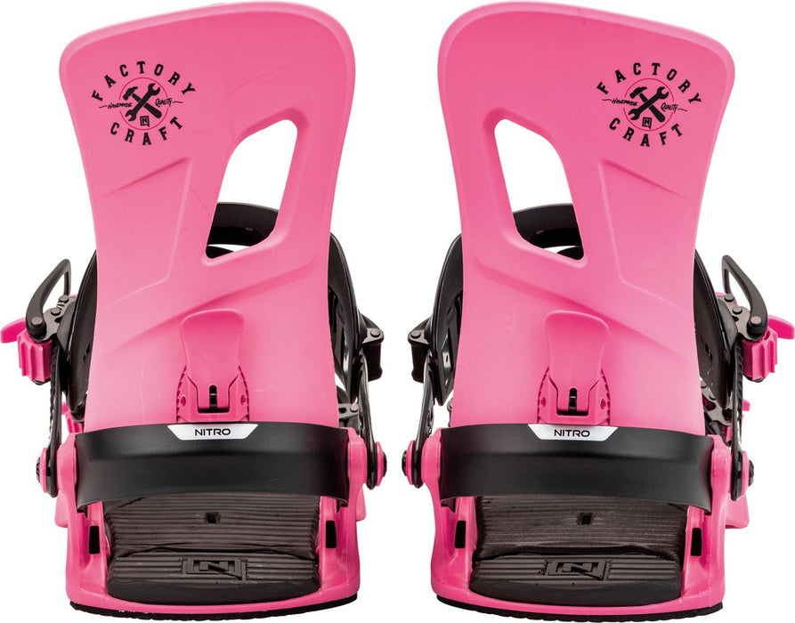 Nitro Rambler Snowboard Bindings Men's Medium (US 7-10.5) Factory Craft New 2025