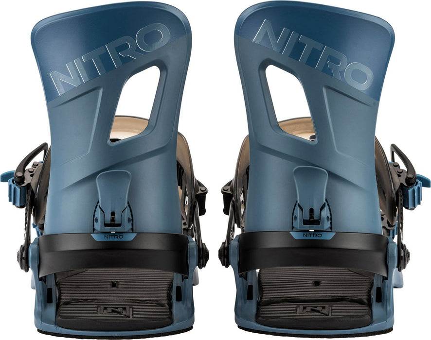 Nitro Rambler Snowboard Bindings Men's Medium (US 7-10.5) Blue New 2026