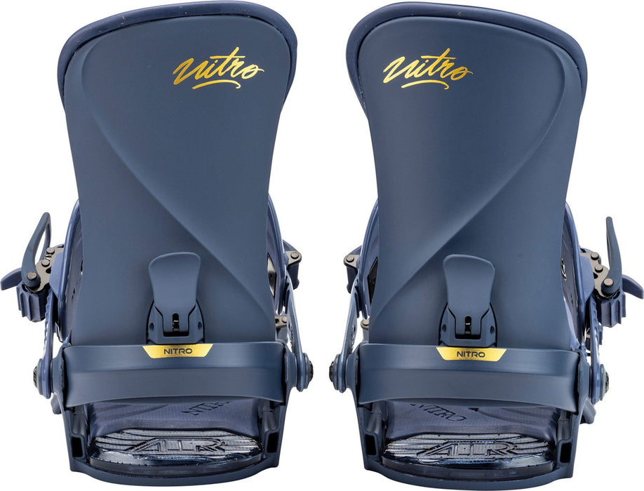 Nitro Ivy Snowboard Bindings Women's Small (US 3.5-7) Violet/Blue 2025