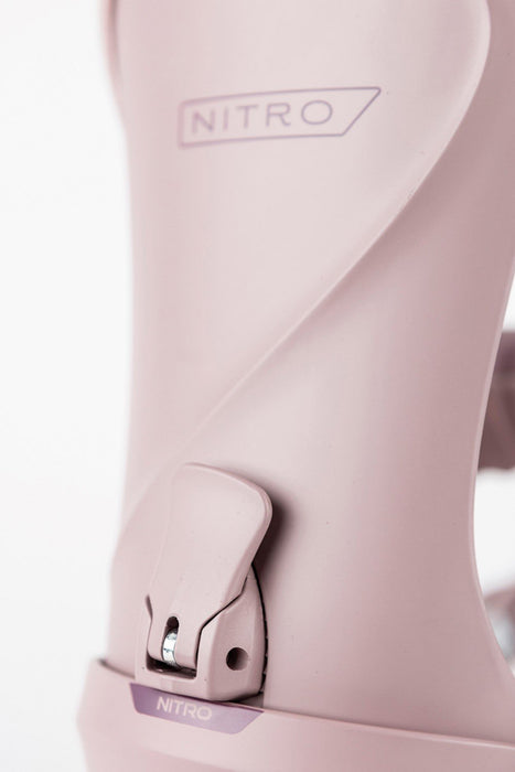 Nitro Cosmic Snowboard Bindings Women's Small / Medium (US 5.5-10.5) Rose 2026