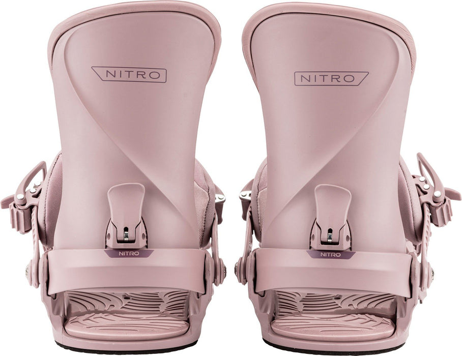 Nitro Cosmic Snowboard Bindings Women's Small / Medium (US 5.5-10.5) Rose 2026
