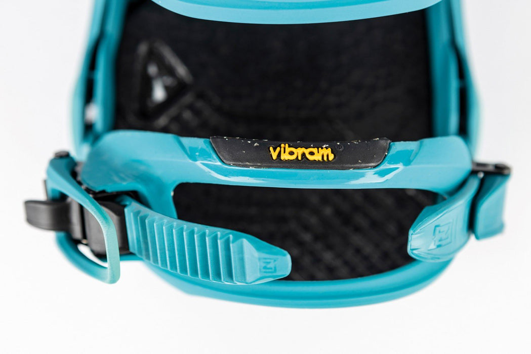 Nitro Phantom Snowboard Bindings Men's Large (US 11-14) Aqua Fade New 2026