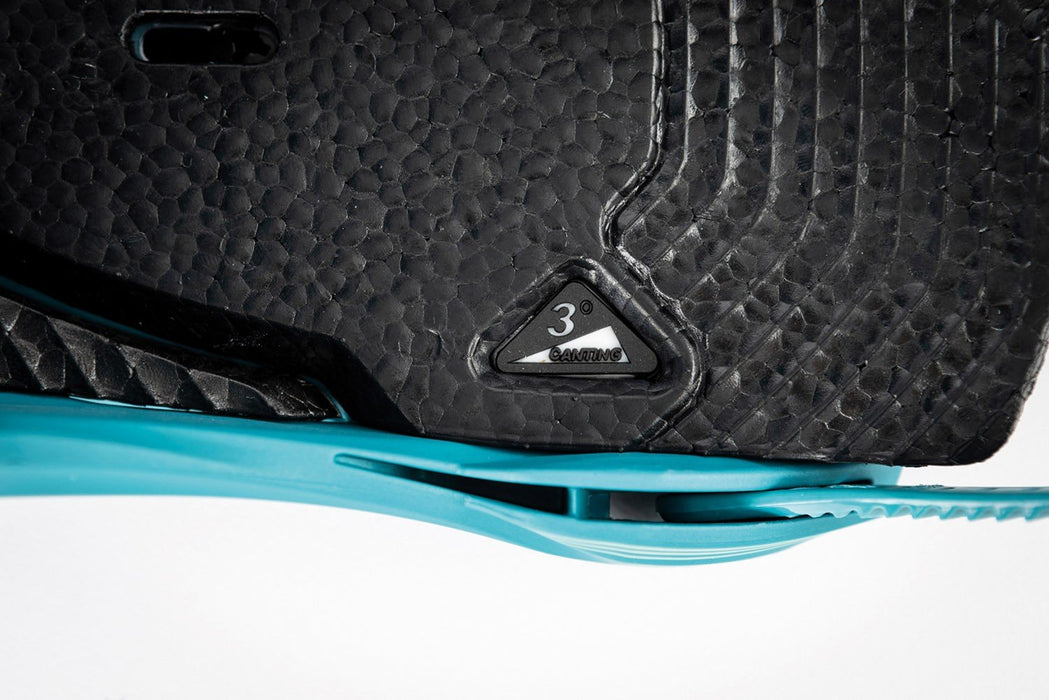 Nitro Phantom Snowboard Bindings Men's Large (US 11-14) Aqua Fade New 2026