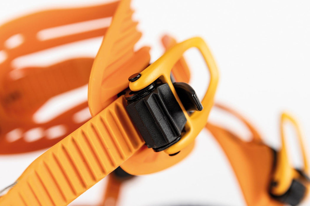 Nitro Phantom Snowboard Bindings Men's Large (US 11-14) Orange Fade New 2026