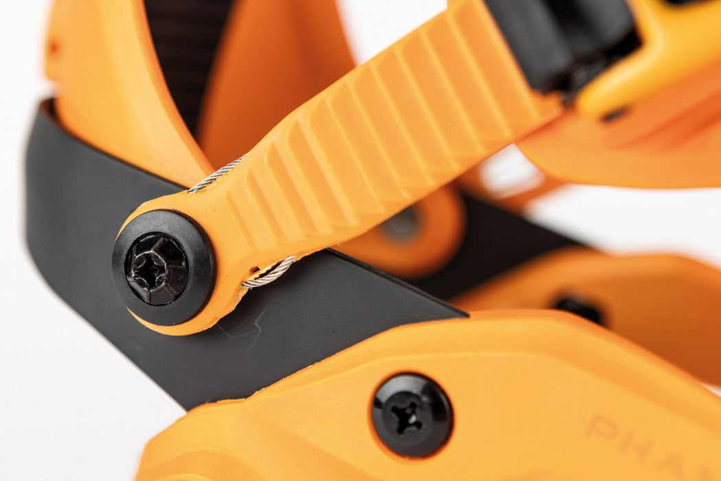 Nitro Phantom Snowboard Bindings Men's Large (US 11-14) Orange Fade New 2026