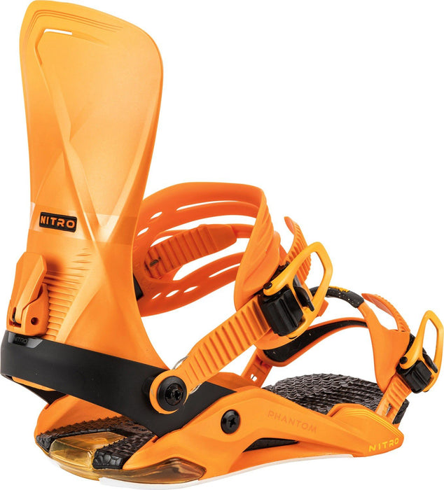 Nitro Phantom Snowboard Bindings Men's Medium (US Men's 7-10.5) Orange Fade 2026