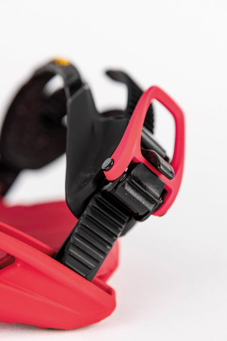 Nitro Team Snowboard Bindings Large (US Men's 11-14) Vivid Red New 2026