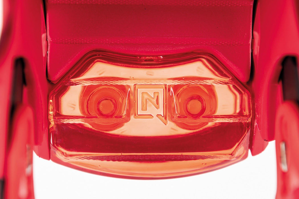 Nitro Team Snowboard Bindings Large (US Men's 11-14) Vivid Red New 2026