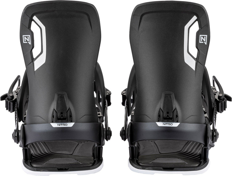 Nitro Talent Snowboard Bindings Unisex Large Fits Mens (US 11-14) Black 2026 New