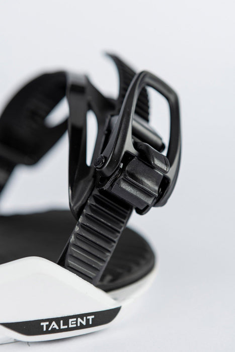 Nitro Talent Snowboard Bindings Unisex Small Fits Mens (US 3-6.5) White New 2026