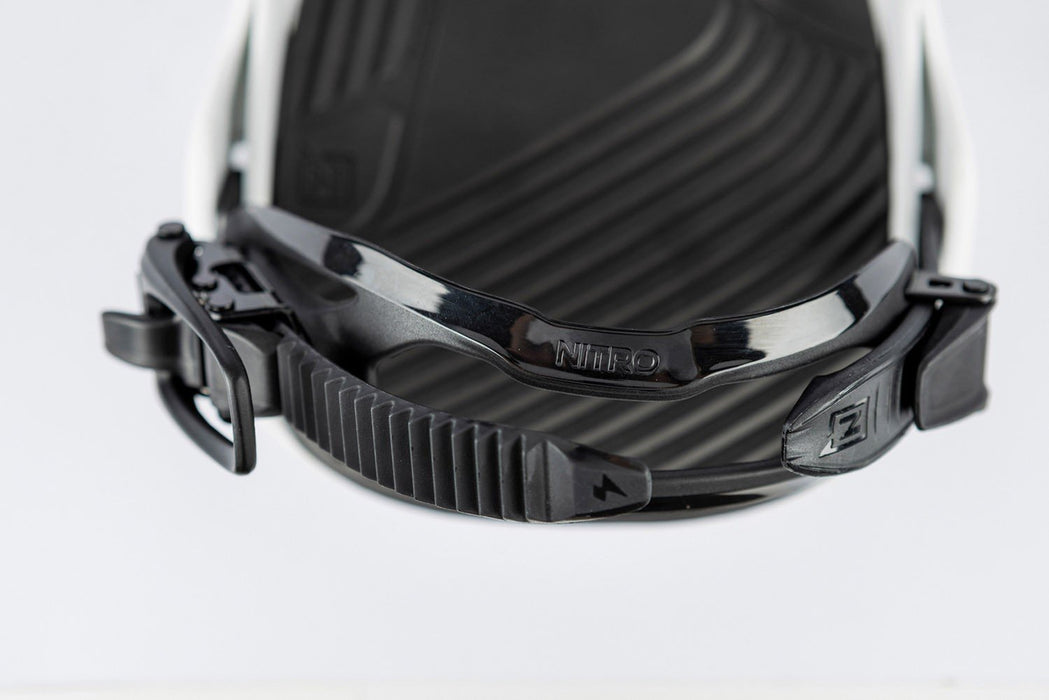 Nitro Talent Snowboard Bindings Unisex Medium Fits Men's (US 7-10.5) White 2026