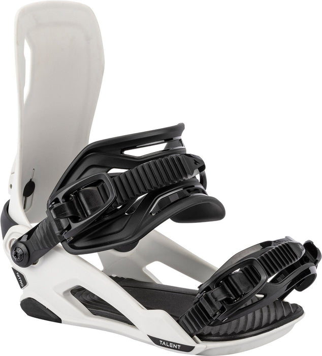 Nitro Talent Snowboard Bindings Unisex Large Fits Men's (US 11-14) Gray 2026