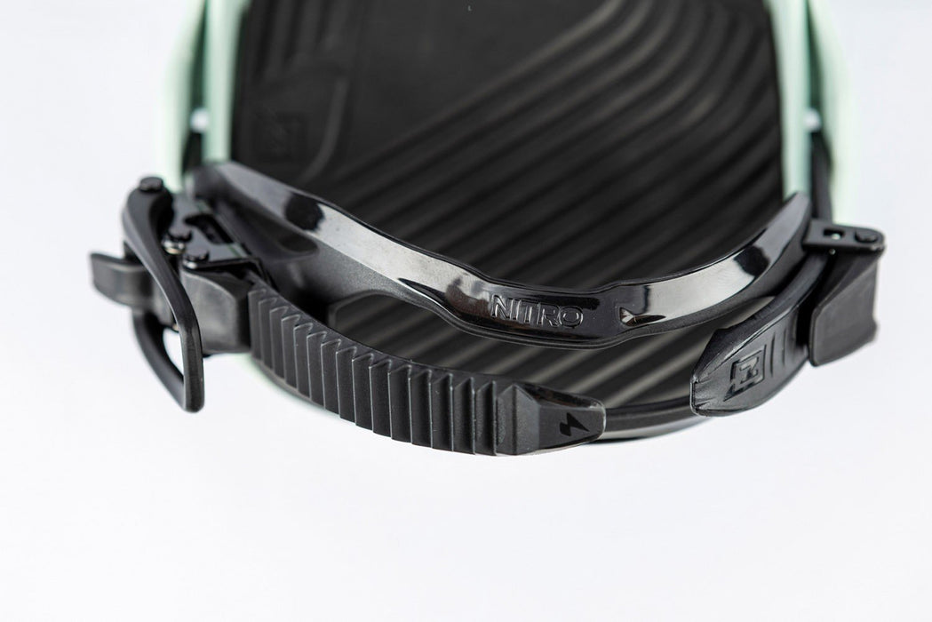 Nitro Talent Snowboard Bindings Unisex Small Fits Men's (US 3-6.5) Silt New 2026