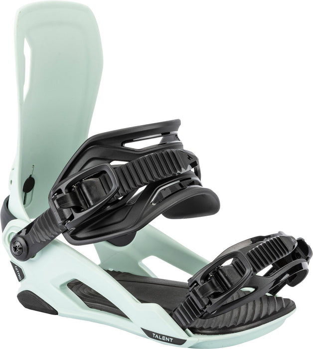Nitro Talent Snowboard Bindings Unisex Large Fits Men's (US 11-14) Silt New 2026