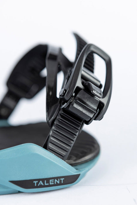 Nitro Talent Snowboard Bindings Unisex Medium Fits Men's (US 7-10.5) Dark Teal