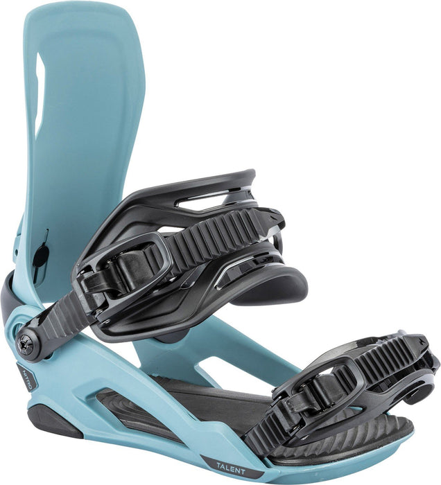 Nitro Talent Snowboard Bindings Unisex Medium Fits Men's (US 7-10.5) Dark Teal