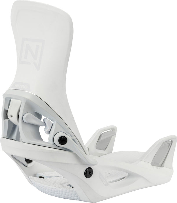 Nitro Step On Snowboard Bindings Women's Large (US 9-11) White New 2026