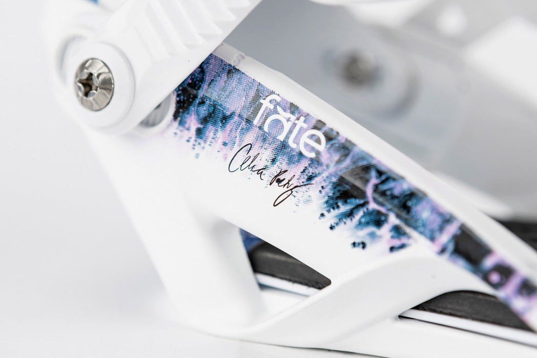 Nitro Fate Snowboard Bindings Women's Small/Medium (US 5.5-10.5) Celia Petrig