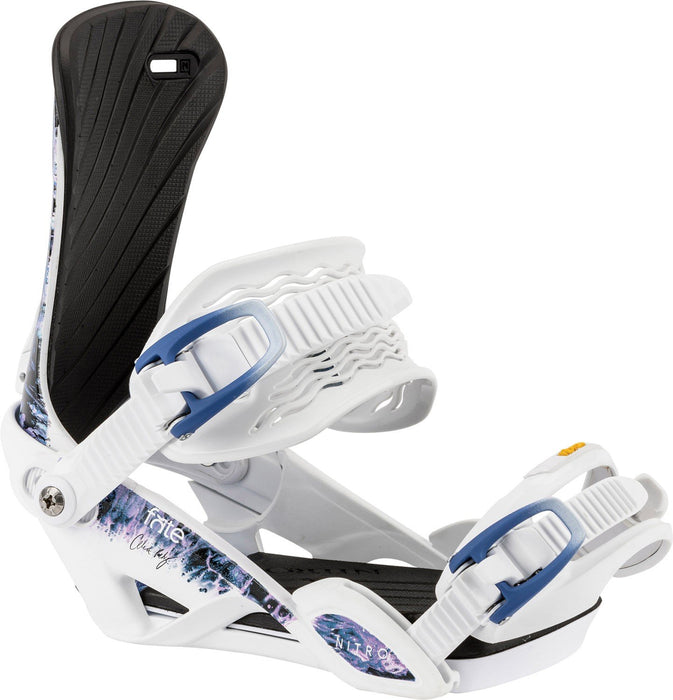 Nitro Fate Snowboard Bindings Women's Small (US 3.5-7) Celia Petrig New 2026
