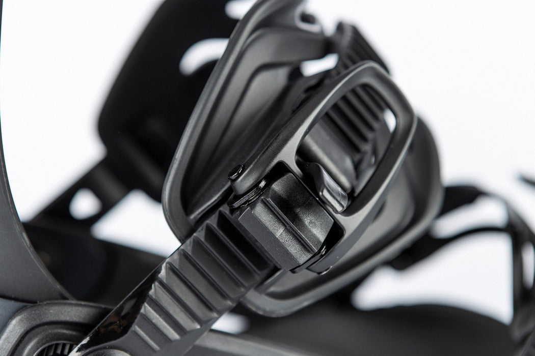 Nitro Charger Mini Youth Snowboard Bindings Small (US Kids 3 - 6.5) Black New