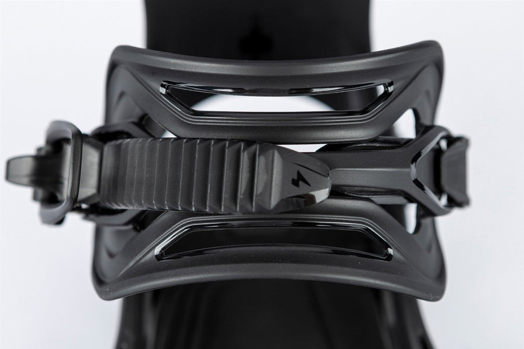 Nitro Charger Mini Youth Snowboard Bindings Small (US Kids 3 - 6.5) Black New