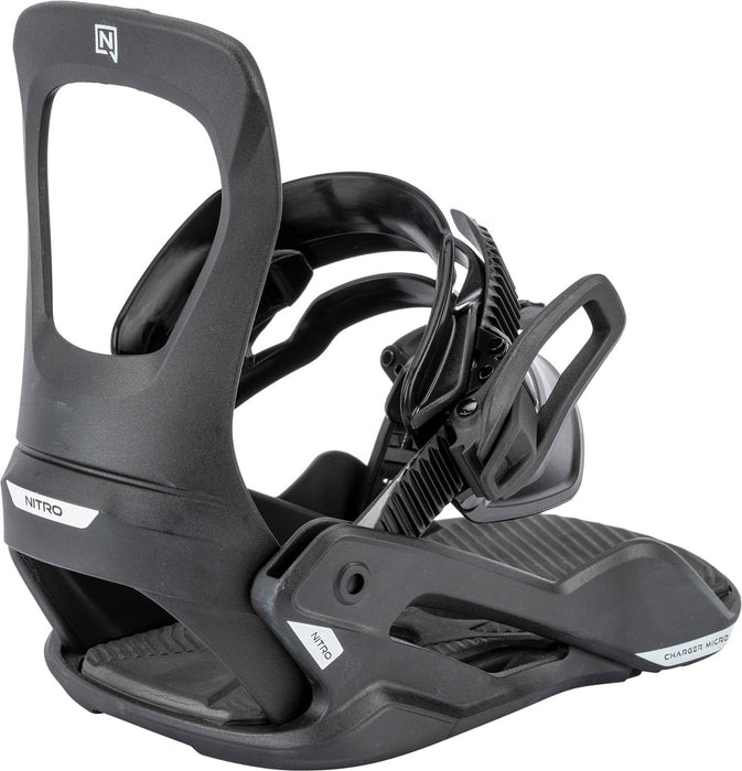 Nitro Ripper Boys Snowboard 96 cm with Charger Micro Bindings XS Black New 2027