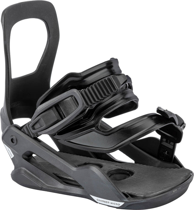 Nitro Ripper Boys Snowboard 86 cm with Charger Micro Bindings XS Black New 2027