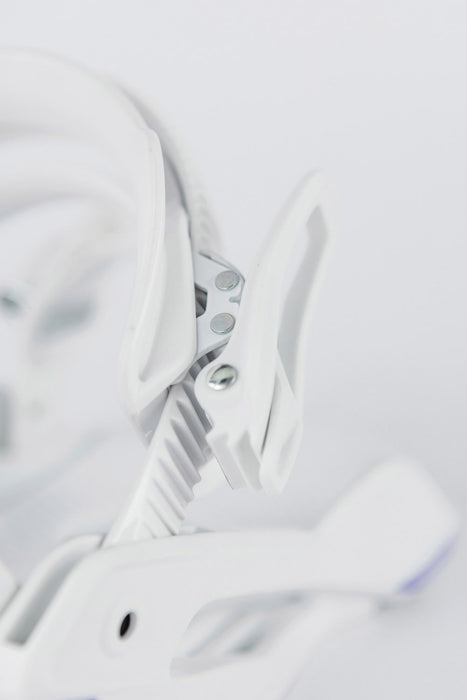 Nitro Charger Micro Youth Snowboard Bindings XS White Kids US 12-2.5 New