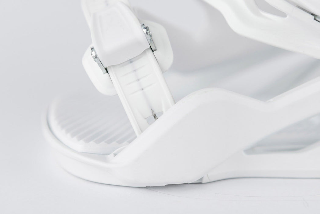 Nitro Charger Micro Youth Snowboard Bindings XS White Kids US 12-2.5 New