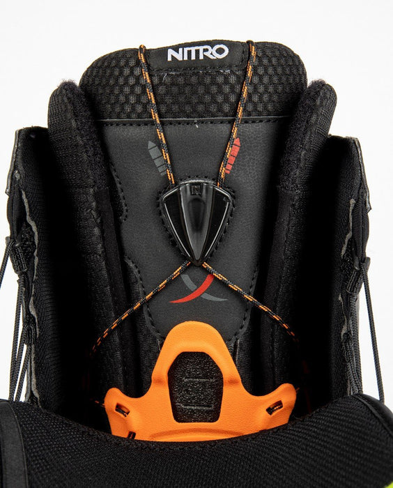 nitro profile tls step on snowboard boots 2023 Nitro Profile TLS Step On Snowboard Boots, Black / 10